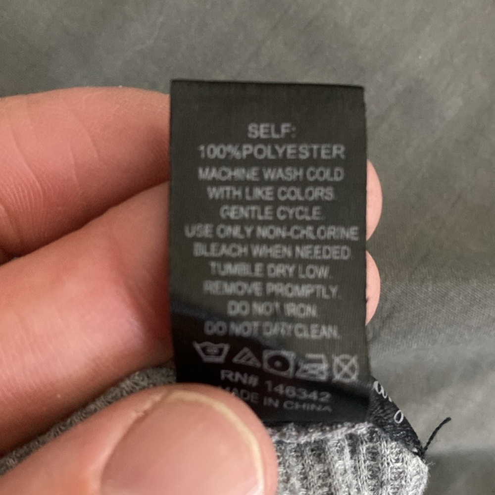 English Laundry men’s Waffle Long Sleeve Shirt NWOT Size S - Picture 7 of 7